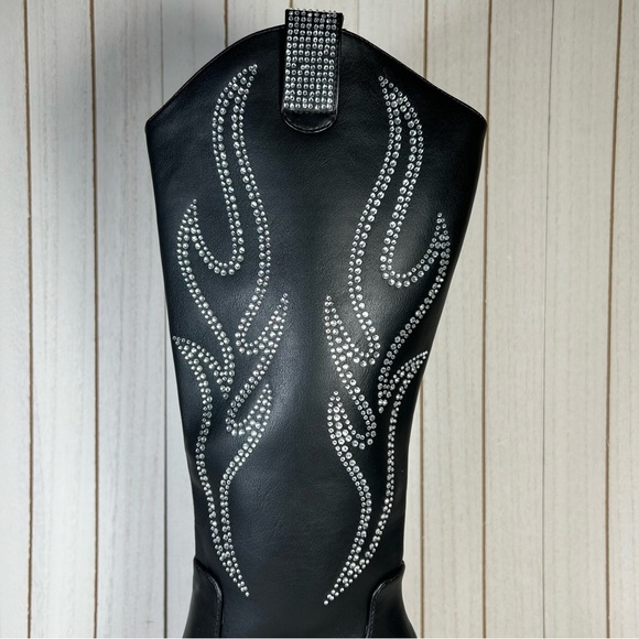 WOMEN’S KNEE HIGH COWBOY BOOTS (ALIAS-S) - Picture 4 of 7